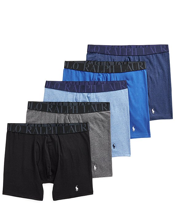 Polo Ralph Lauren Classic Fit Stretch Boxer Brief 5-Pack