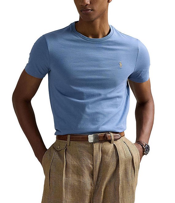 Amazon.com: POLO RALPH LAUREN Men's T Shirt Custom Slim Big