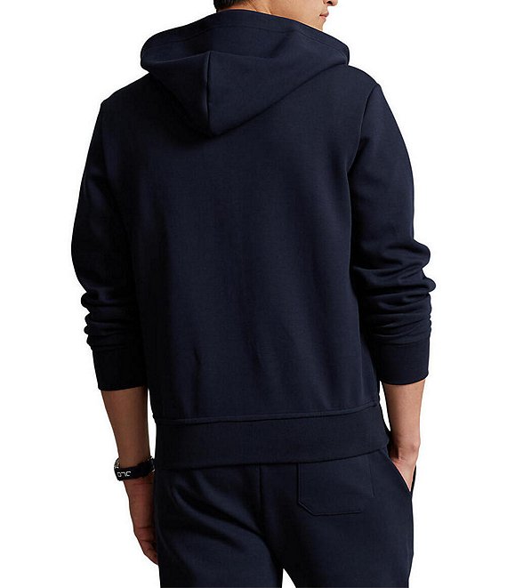 Polo Ralph Lauren Double-Knit Heathered Full-Zip Hoodie | Dillard's