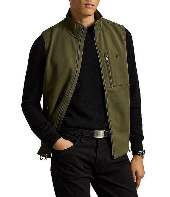 Polo Ralph Lauren Double-Knit Full-Zip Vest | Dillard's