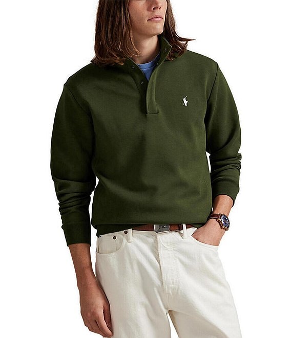Polo Ralph Lauren Double-Knit Mockneck Pullover | Dillard's
