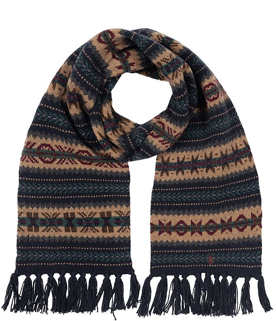 Polo Ralph Lauren Fair Isle Wool Scarf