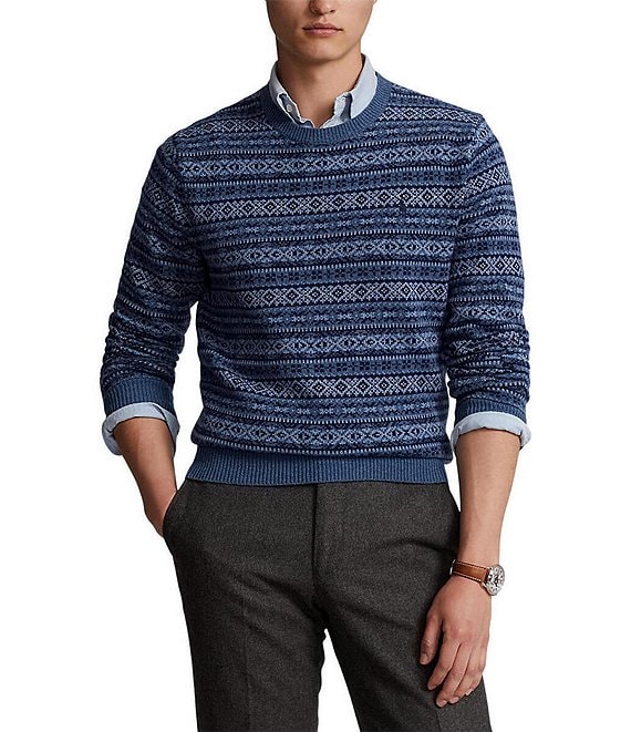 Polo Ralph Lauren Fair Isle Wool Sweater | Dillard's