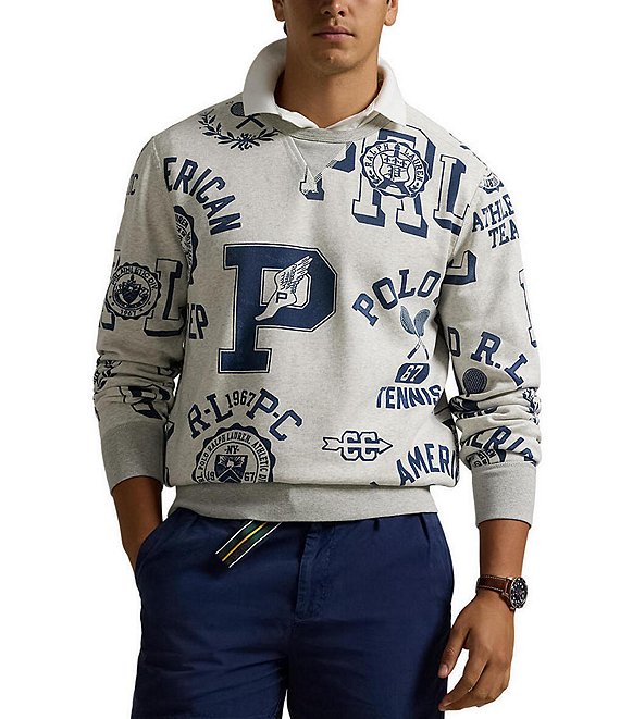 Polo graphic sweatshirt sale