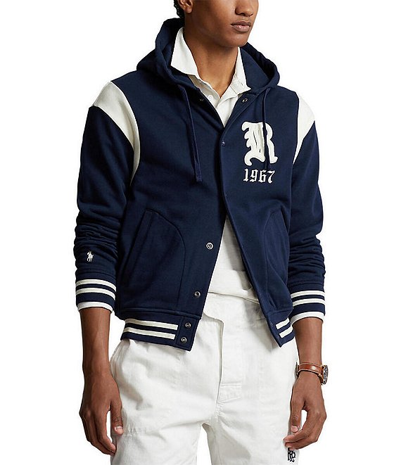 Polo Ralph Lauren Fleece Hooded Baseball Jacket
