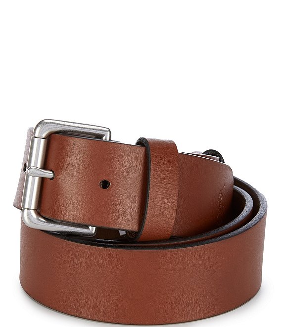 Polo Ralph Lauren Full-Grain Leather Belt, Tan - Image 1