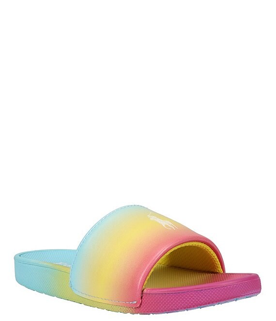 Polo Ralph Lauren Girls' Cayson Ombre Slides (Toddler) | Dillard's