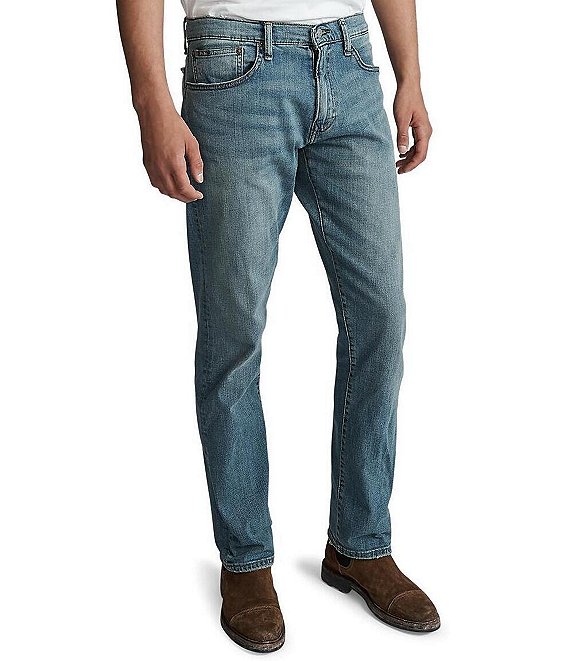 Polo Ralph Lauren Hampton Relaxed Straight-Fit Stretch Denim Jeans ...