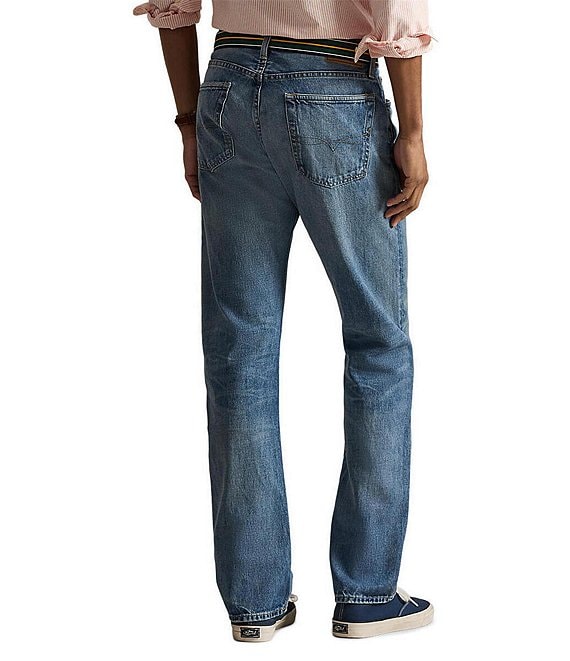 Polo Ralph Lauren Hampton Straight Fit Rigid Denim Jeans | Dillard's