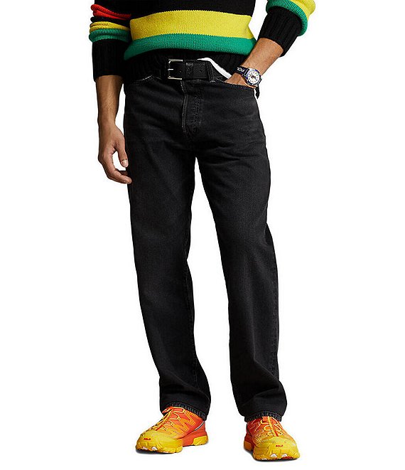 Polo Ralph Lauren Heritage Straight Fit Faded Jeans