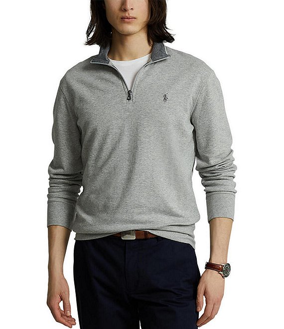 Polo Ralph Lauren Luxury Jersey Half-Zip Pullover
