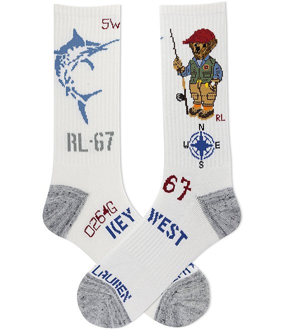 Polo Ralph Lauren Key West Bear Socks | Dillard's