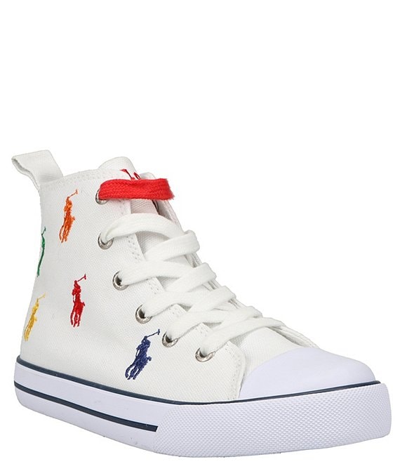 Buy Polo Ralph Lauren Men Navy Sayer Canvas Sneaker Online - 744939 | The  Collective