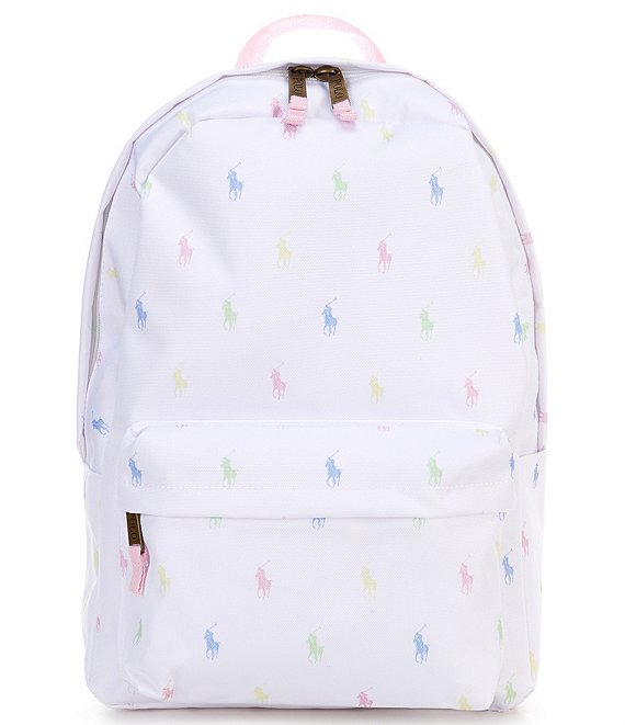 Polo Ralph Lauren Kids Multi Pony Player Print Backpack | Dillard's