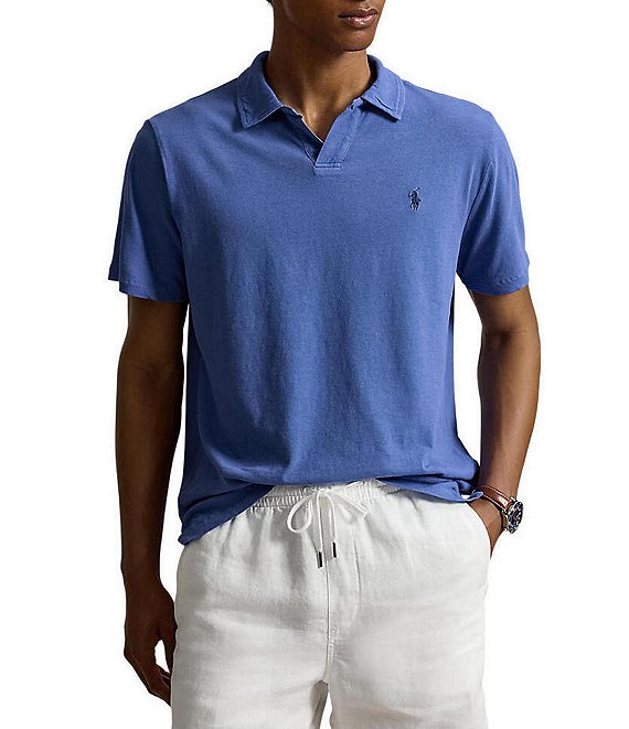 Polo Ralph Lauren Linen-Blend Short Sleeve Polo Shirt
