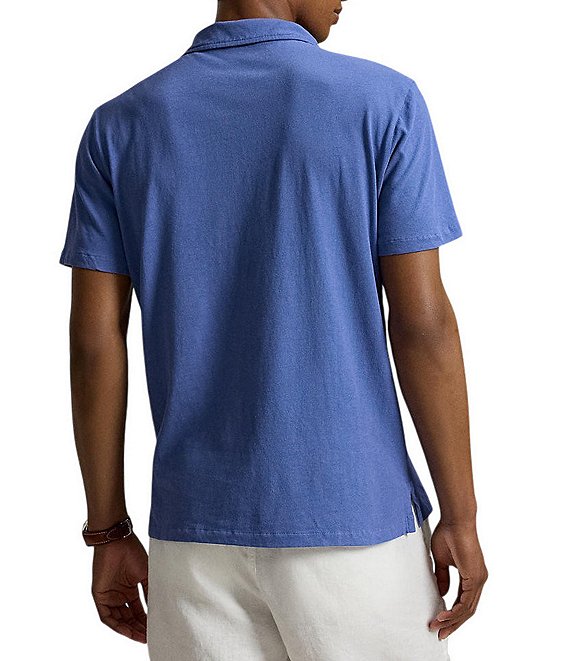 Polo Ralph Lauren Linen-Blend Short Sleeve Polo Shirt | Dillard's