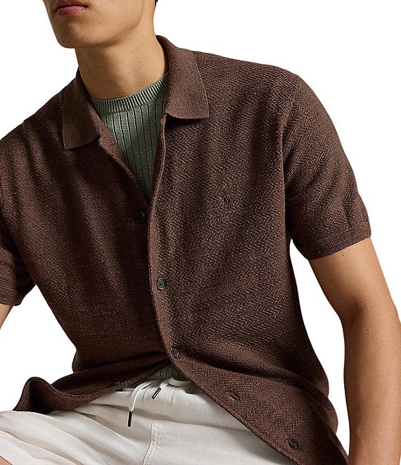 Polo Ralph Lauren Linen-Blend Woven Shirt | Dillard's