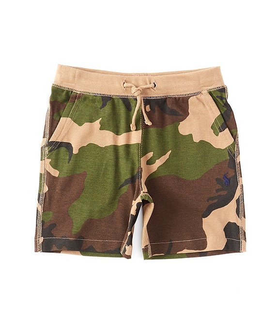 Polo Ralph Lauren Little Boys 2T-7 Camouflage-Print Mesh Shorts