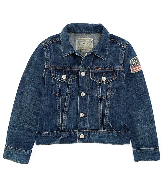 Polo Ralph Lauren Little Boys 2T-7 Denim Trucker Jacket | Dillard's