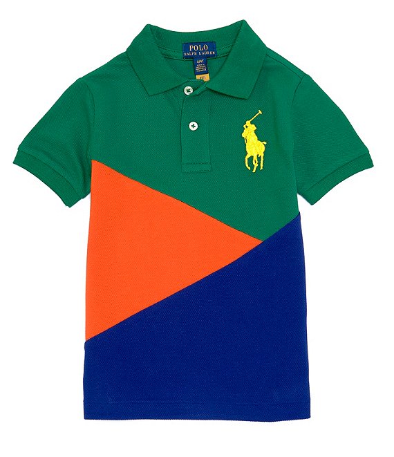 Polo Ralph Lauren Little Boys 2T-7 Short Sleeve Big Pony Color
