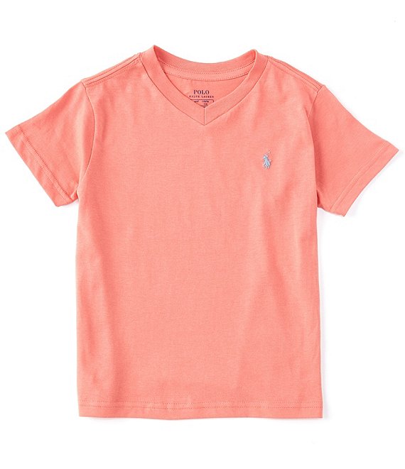 Polo Ralph Lauren Little Boys 2T-7 Short-Sleeve Essential V-Neck Tee |  Dillard's