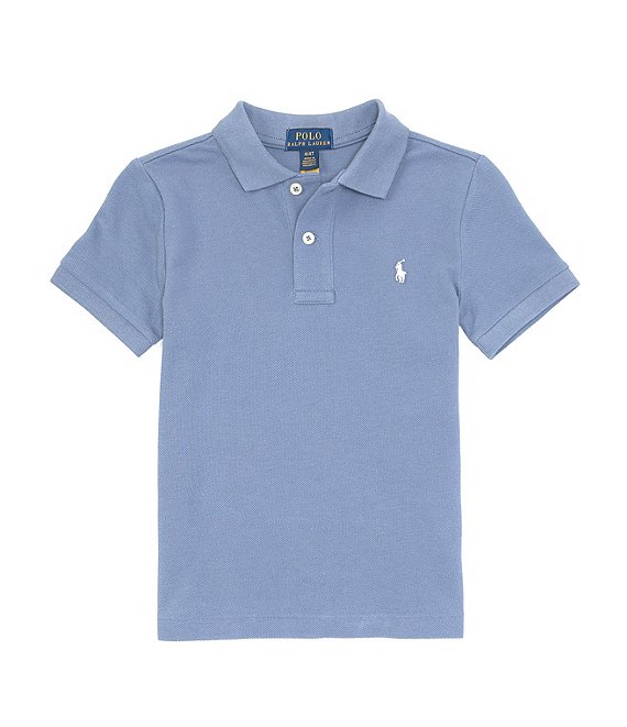 Polo Ralph Lauren Little Boys 2T-7 Short-Sleeve Iconic Mesh Polo Shirt ...