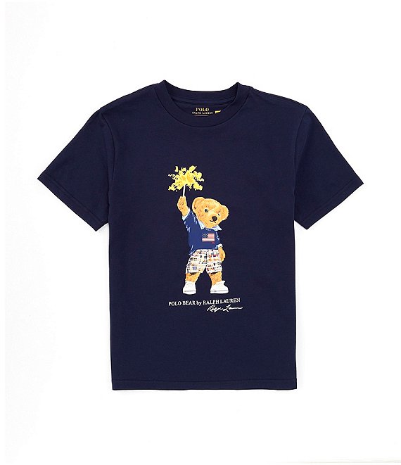 Polo Ralph Lauren Little Boys 2T-7 Short-Sleeve Polo Bear Jersey T