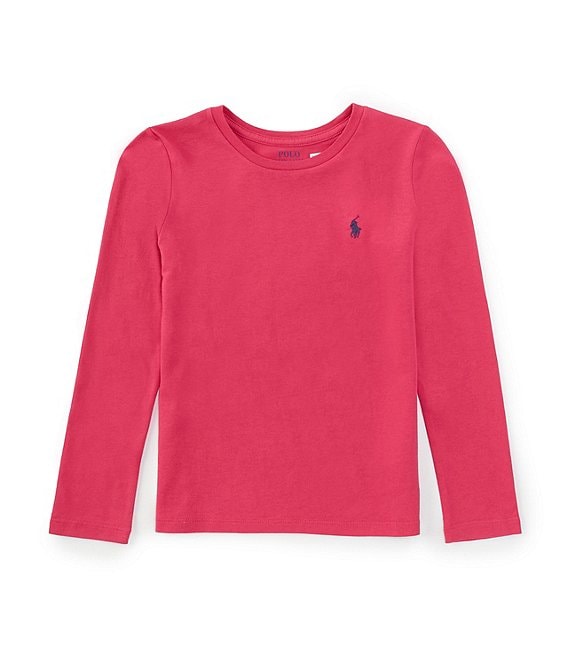 Polo Ralph Lauren Little Girls 2T-6X Long-Sleeve Jersey T-Shirt | Dillard's