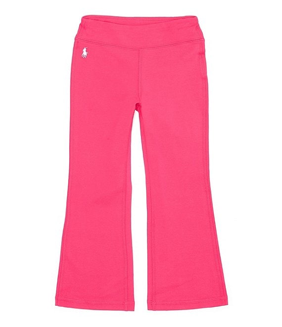 Buy U.S. POLO ASSN. Pink Solid Cotton Regular Girls Track Pants | Shoppers  Stop