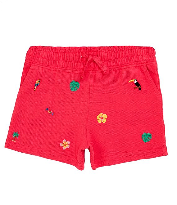 Polo Ralph Lauren Little Girls 2T-6X Tropical Mesh Shorts | Dillard's