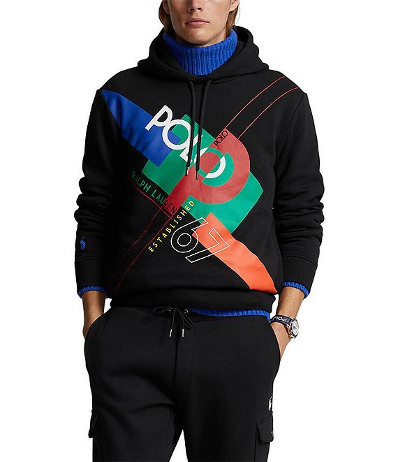 Polo Ralph Lauren Multi Graphic Logo Fleece Hoodie | Dillard's