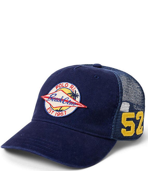 Polo Ralph Lauren Logo-Patch Twill Trucker Cap | Dillard's