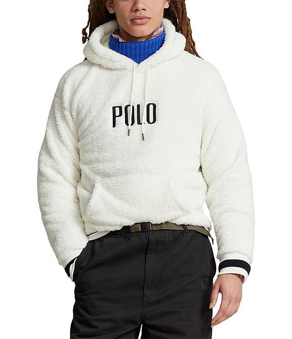 Polo Ralph Lauren Logo Pile Fleece Hoodie