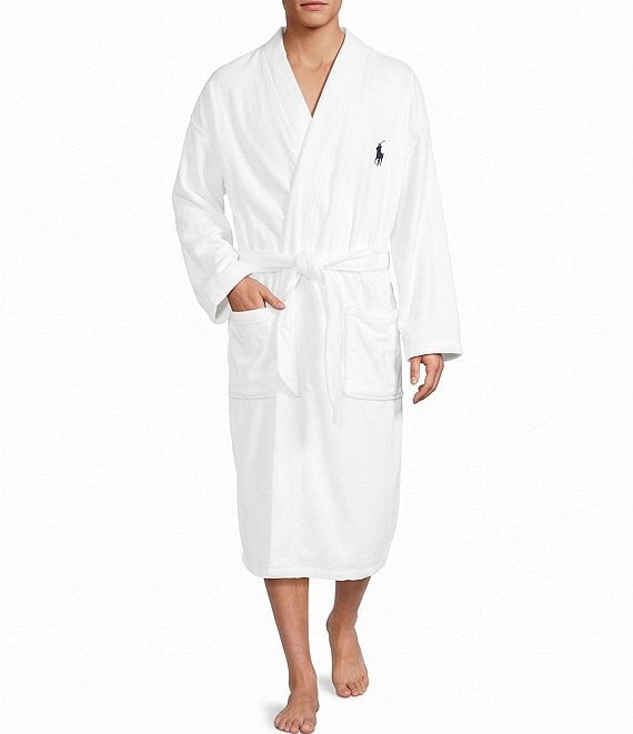 Polo Ralph Lauren Long Sleeve Yarn Dyed Woven Robe