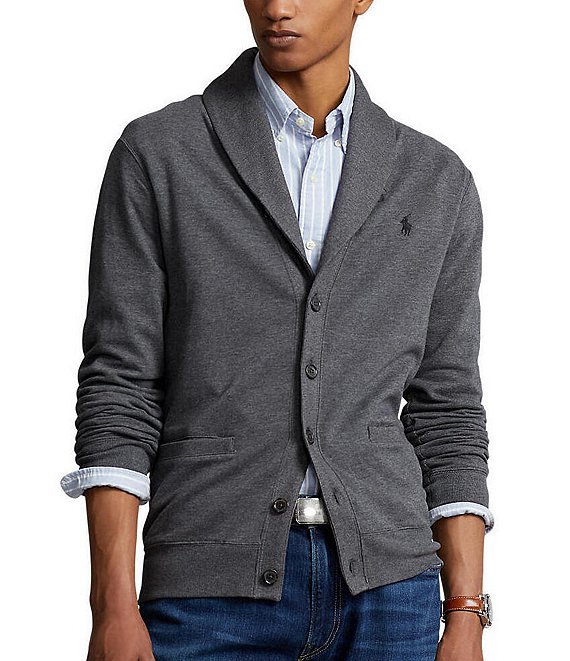 Collar shirt with clearance cardigan