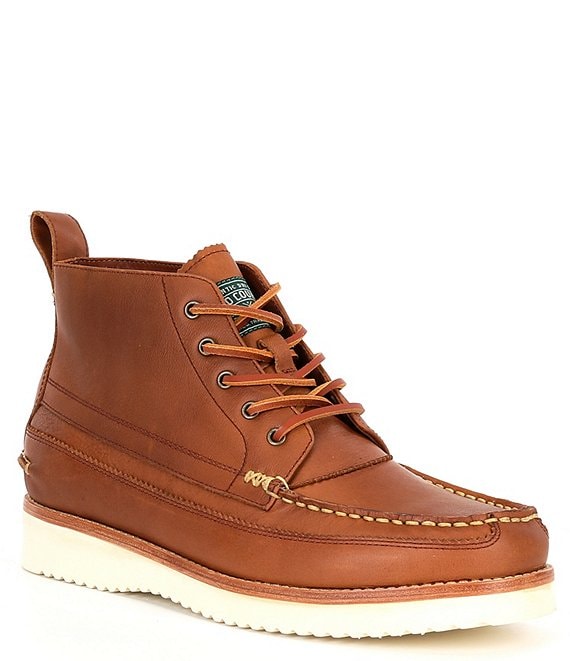 New in box Men’s Polo Ralph Lauren discount Ranger leather boots $190 retail!