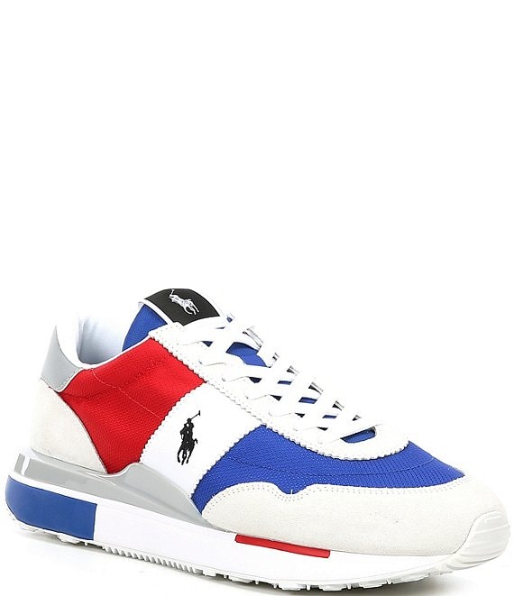 NEW【Polo Ralph Lauren】レトロモダン☆Train 89 スニーカー Polo Ralph Lauren Men's Logo Train 89 Sneakers | Dillard's
