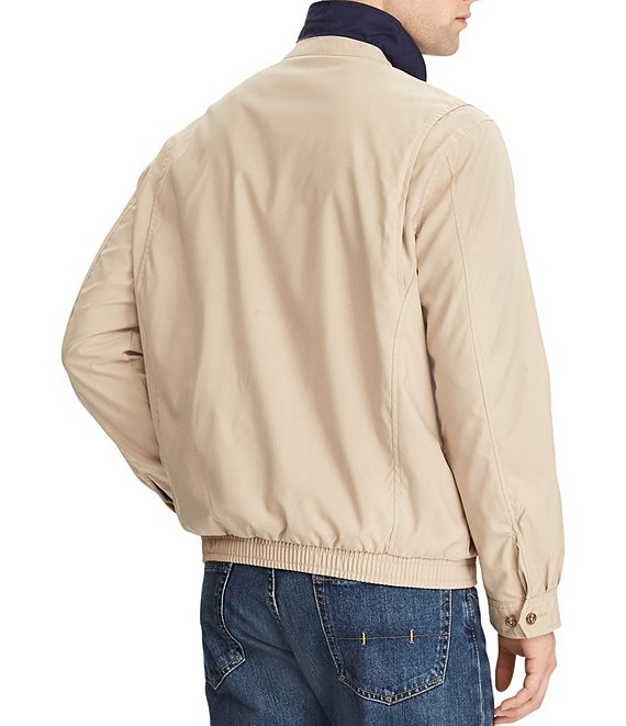 Polo Ralph Lauren Sueded Microfiber Windbreaker | Dillard's