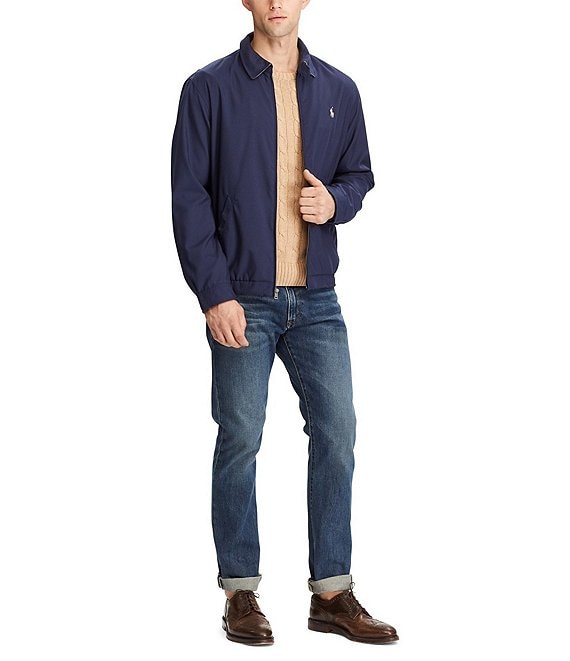 Polo Ralph Lauren Sueded Microfiber Windbreaker | Dillard's