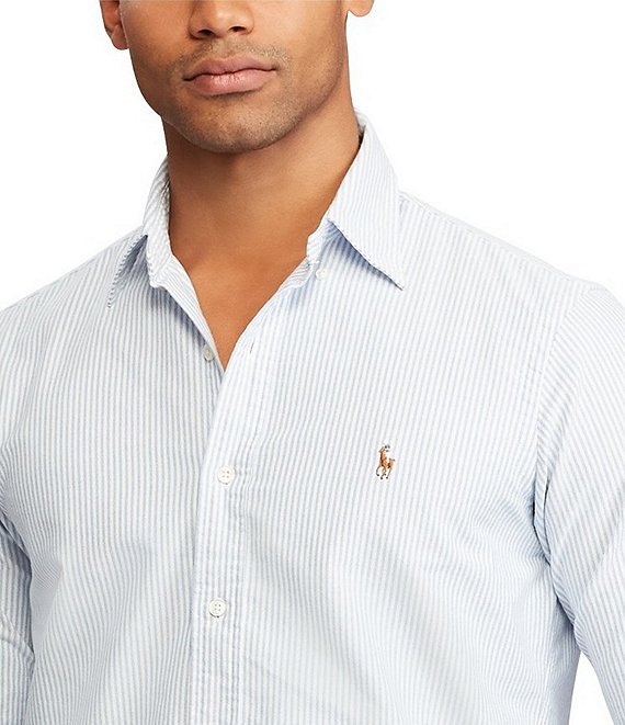 Polo Ralph Lauren Multi-Striped Oxford Shirt | Dillard's