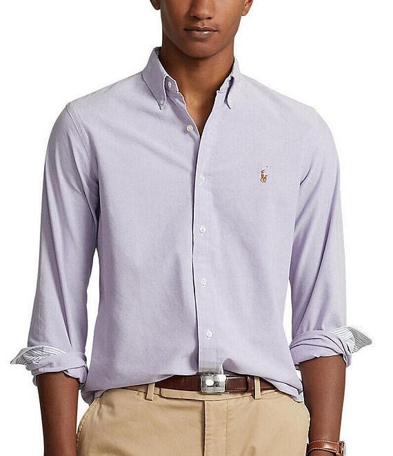 Polo Ralph Lauren Oxford Long-Sleeve Woven Shirt | Dillard's