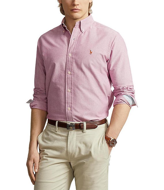 Polo Ralph Lauren Oxford Long-Sleeve Woven Shirt | Dillard's