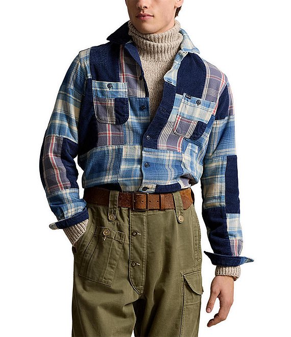 Ralph lauren patchwork flannel shop