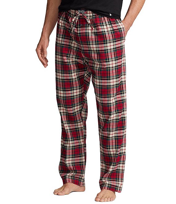 Polo Ralph Lauren Plaid Flannel Pajama Pants | Dillard's