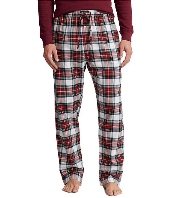 Polo Ralph Lauren Plaid Flannel Pajama Pants | Dillard's