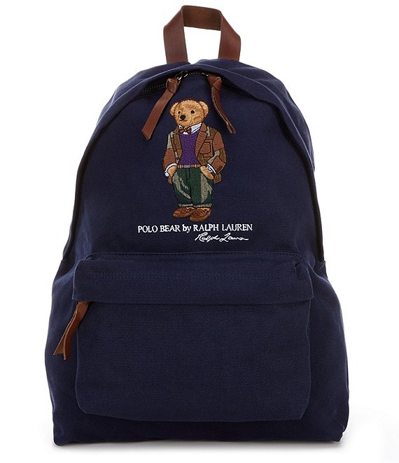 Polo Ralph Lauren Polo Bear Canvas Backpack | Dillard's
