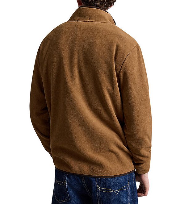 Polo Ralph Lauren Polo Bear Fleece Quarter Snap Pullover | Dillard's