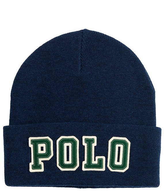 Polo Ralph Lauren Polo Patch Wool Blend Beanie