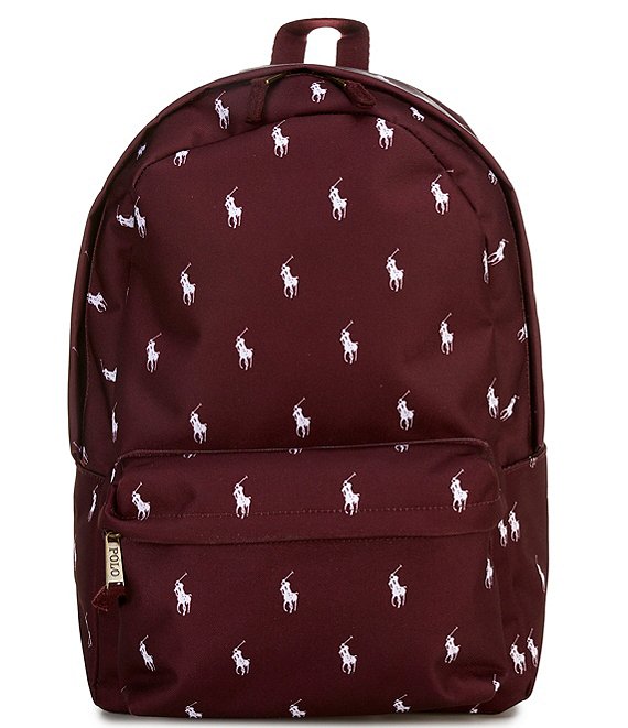 Polo Ralph Lauren Youth Allover Pony Backpack