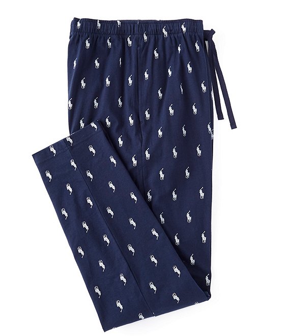 Polo Ralph Lauren Pony-Print Knit Pajama Pants